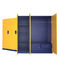 Armário de aço inoxidável do armazenamento do escritório interno com portas 0.6mm
