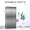 4 revestimento ambiental de aço inoxidável do pó do armário de armazenamento 0.4-1.2mm do cacifo do metal da porta