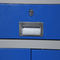 4 armários de armazenamento do metal do OEM das gavetas 0.6mm com gavetas