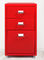 ISO14001 móveis batem para baixo arquivos do escritório, armário de arquivo comercial