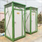 Toaletes portáteis modernos móveis verdes da liga de alumínio